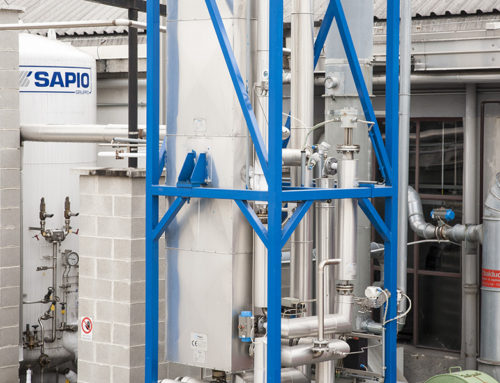 Creation of a cryogenic plant for fume supression